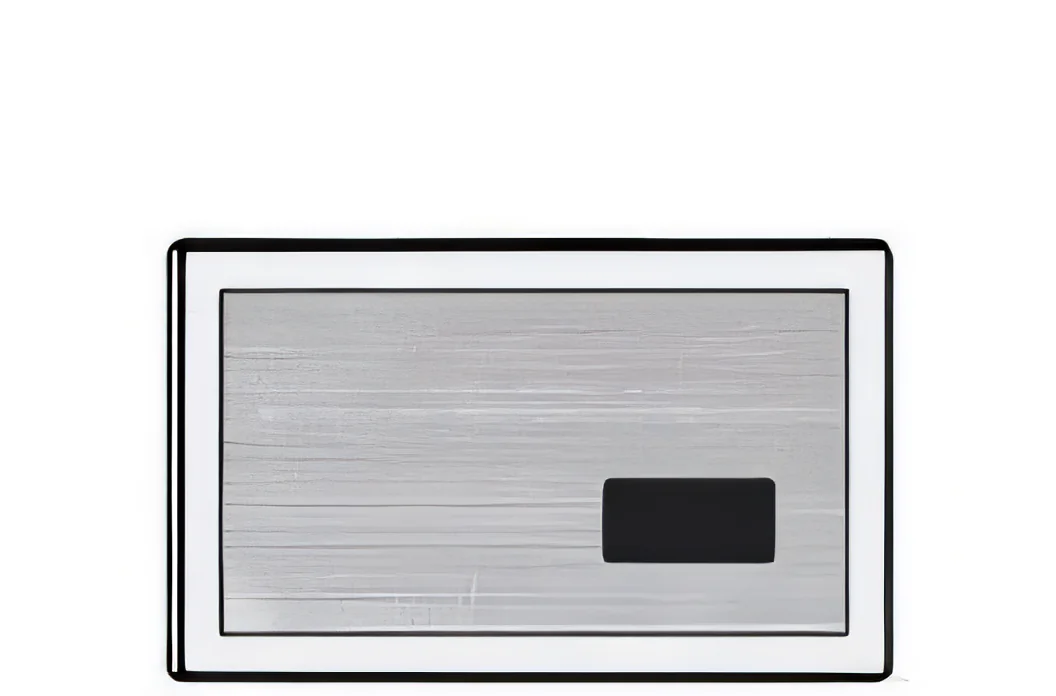 Válvula de descarga automática con sensor · de empotrar con placa rectangular horizontal