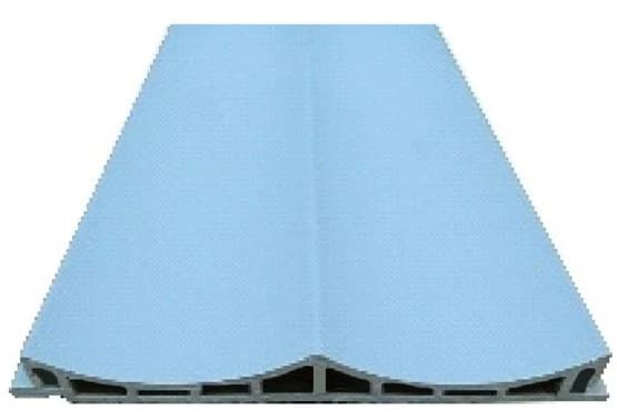 Panel WPC de doble media luna 120 × 15