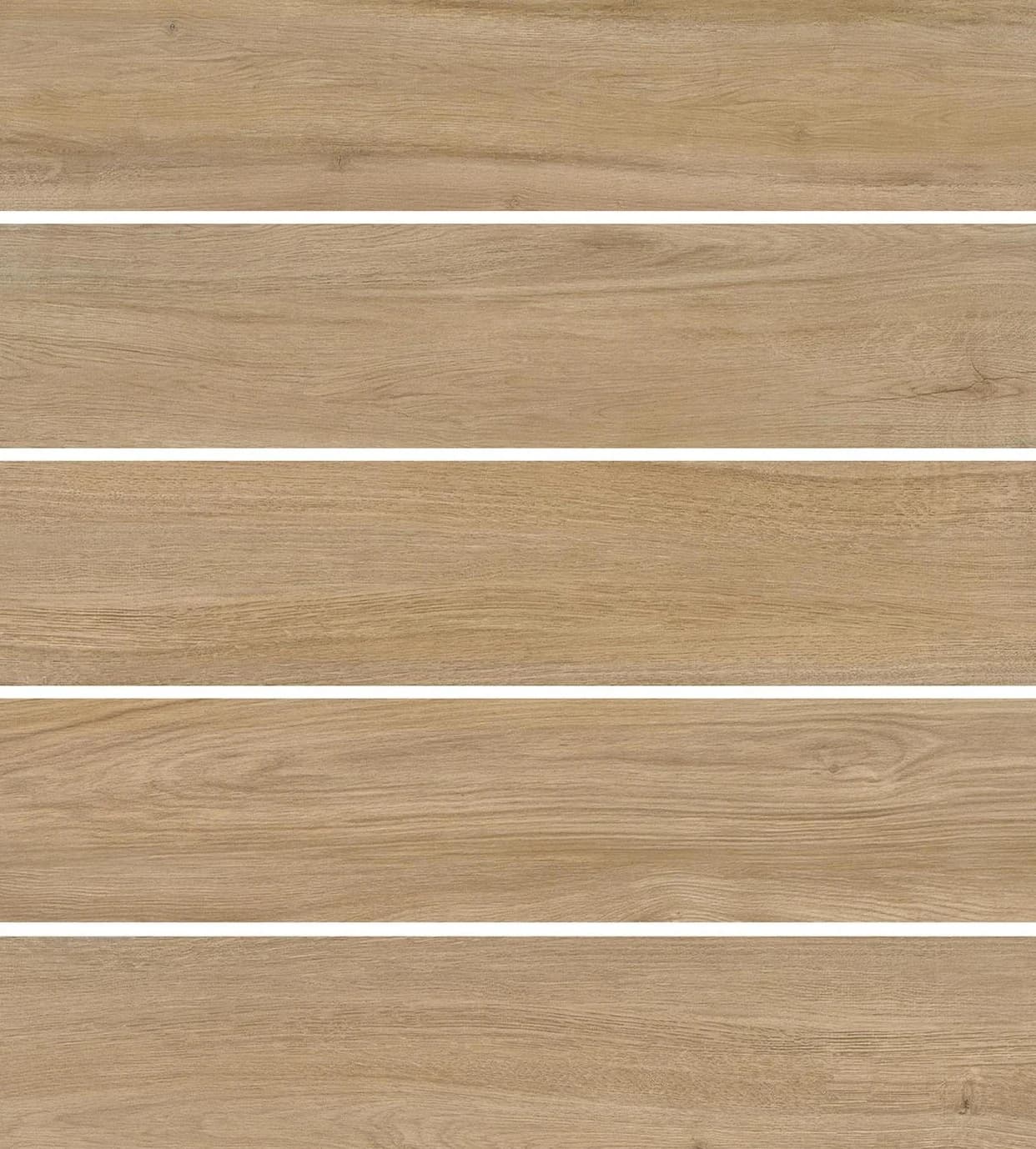 Cerámico símil madera marrón claro 20 × 100