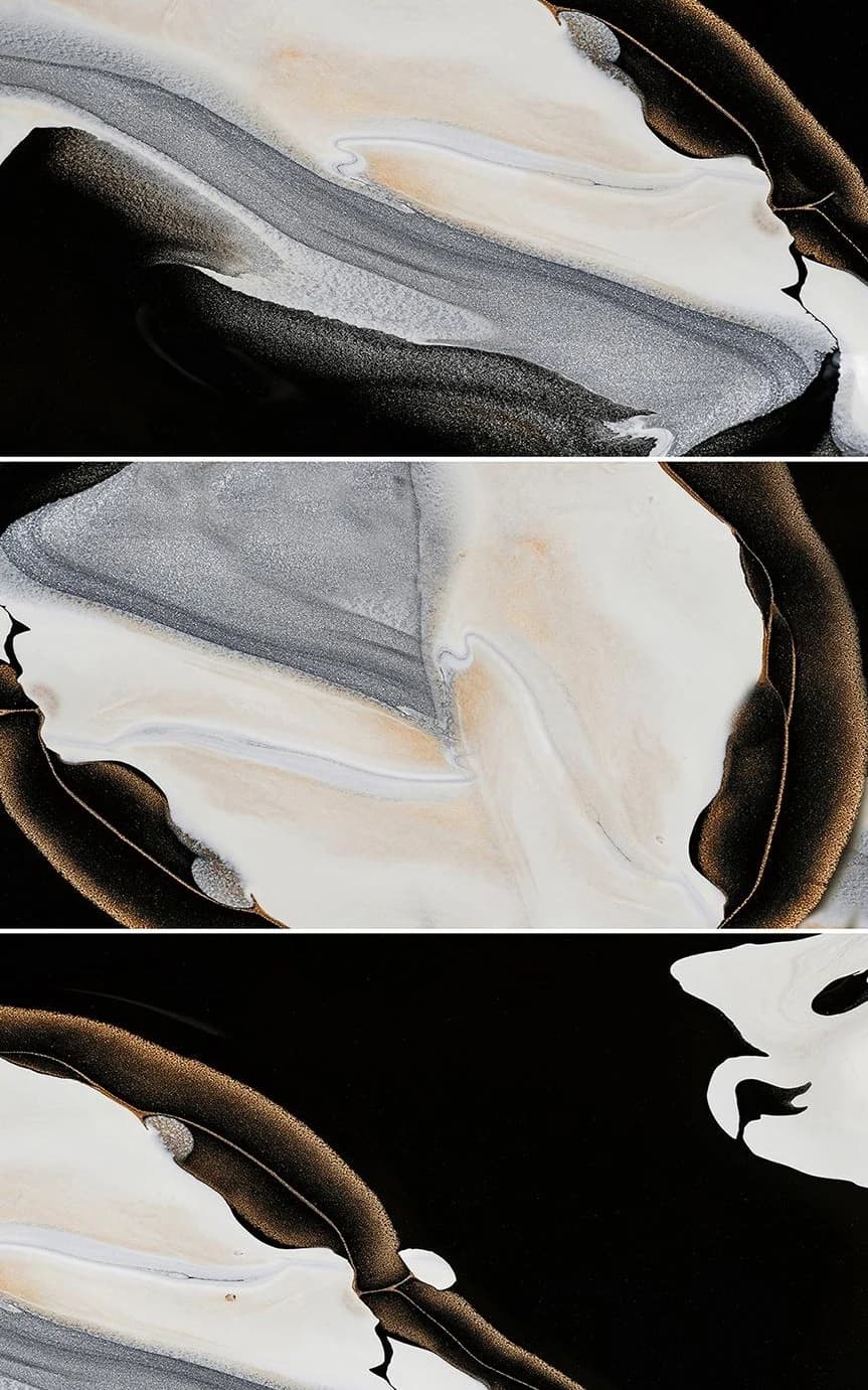 Revestimiento símil mármol gris y negro 01