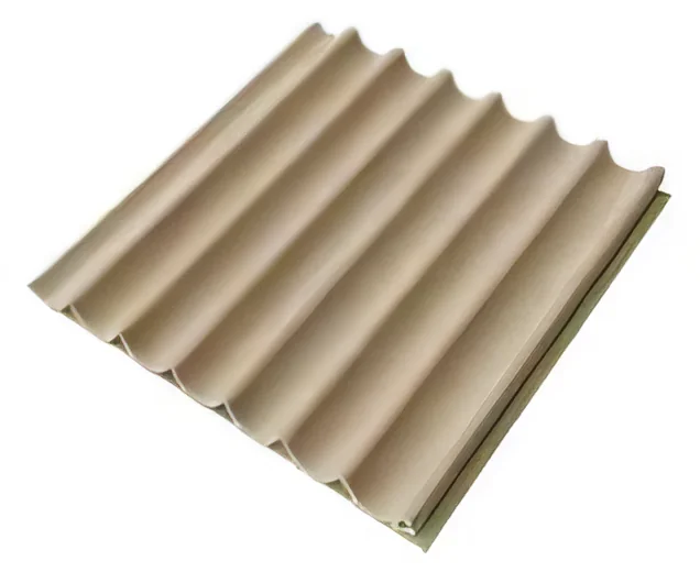 Panel de pared acanalado 185×14