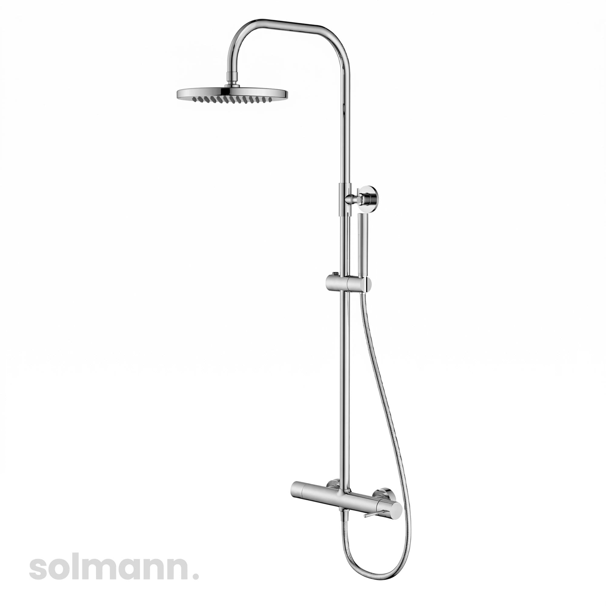 Ducha de pared con flexible Ushuaia